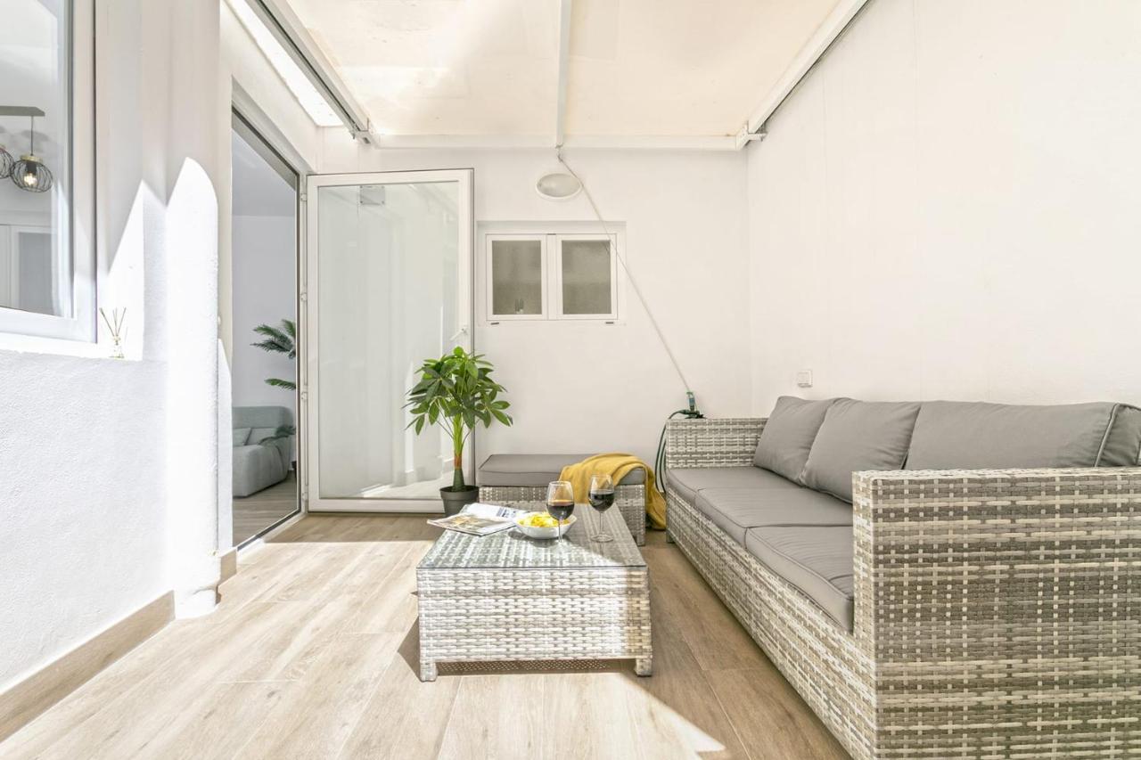 Precioso Apartamento Con Patio Málaga Exterior foto